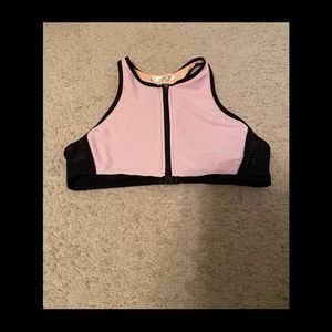 Pink/orange swimming top